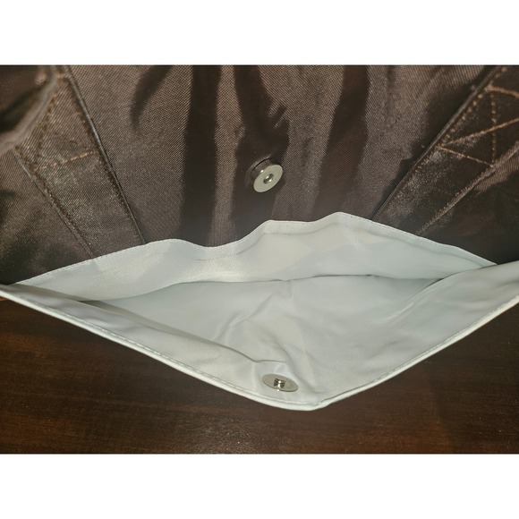 Longaberger‎ Sisters Bliss Baby Diaper Bag w Changing Pad Brown Floral Shower - Picture 4 of 10